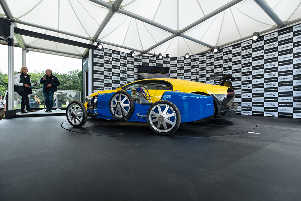 Bugatti 2021 Goodwood Supercar Run