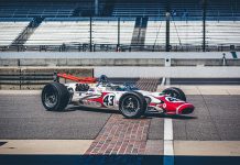 Jackie Stewart 1966 Indy 500 LOLA T-90 Gooding & Company Pebble Beach Auction