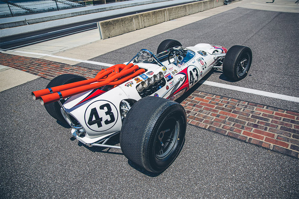 Jackie Stewart 1966 Indy 500 LOLA T-90 Gooding & Company Pebble Beach Auction