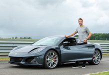 Jensen Button Drives the New Lotus Emira Sports Car