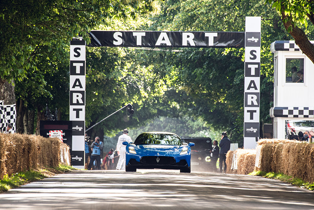Maserati MC20 Supercar Run at Goodwood Festival of Speed