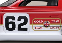 Radford Project 62 iconic Gold Leaf livery trademark