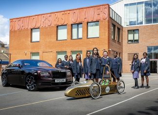 Young Designer Competition winner Sophia takes delivery of Greenpower car