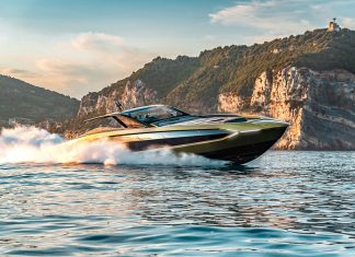 The first Tecnomar for Lamborghini 63 motoryacht delivered