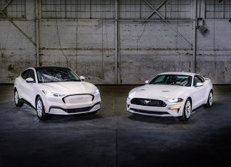 Ford Mustang GT Mach-E Ice White Edition Appearance Package