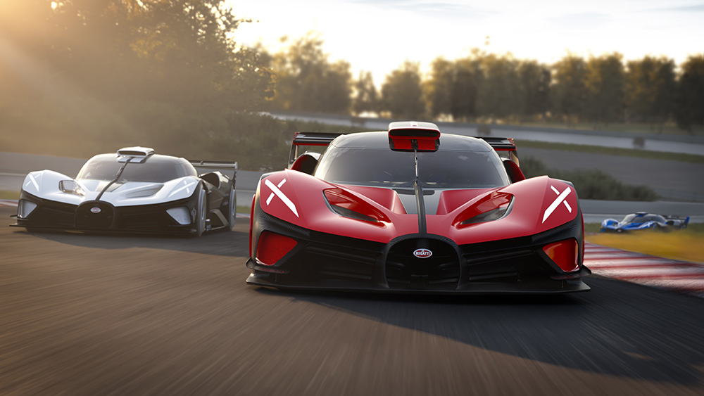 Bugatti Bolide Hyper Sports Car Production