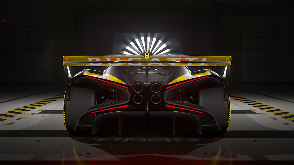 Bugatti Bolide Hyper Sports Car Production