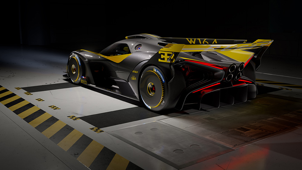 Bugatti Bolide Hyper Sports Car Production