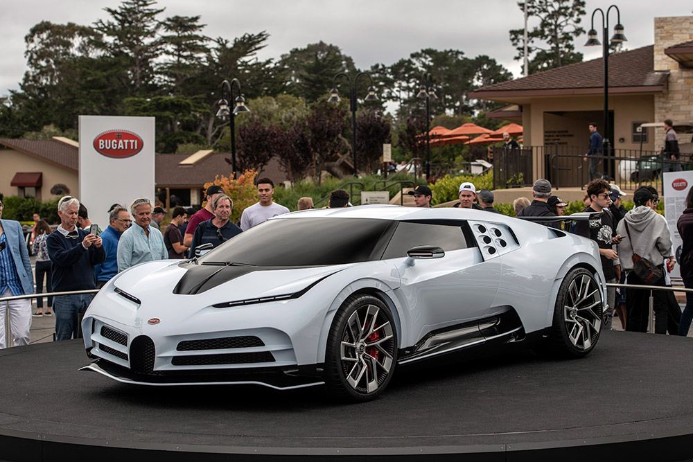 Bugatti Celebrates Pebble Beach Concours d’Elegance 70th Anniversary