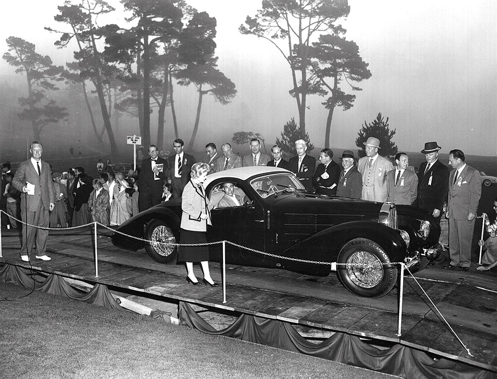 Bugatti Celebrates Pebble Beach Concours d’Elegance 70th Anniversary