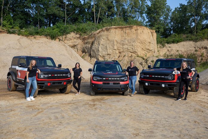 Ford Bronco 2021 Rebelle Rally Driver Lineup