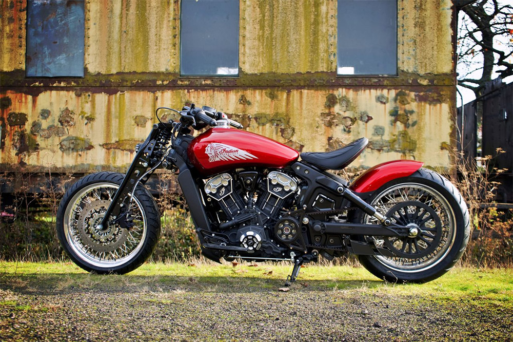 Indian Scout Customs from Indian Motorcycle Metz