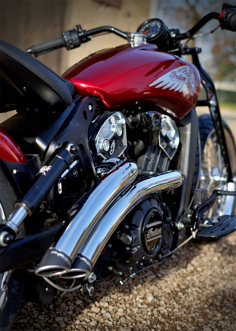 Indian Scout Customs from Indian Motorcycle Metz