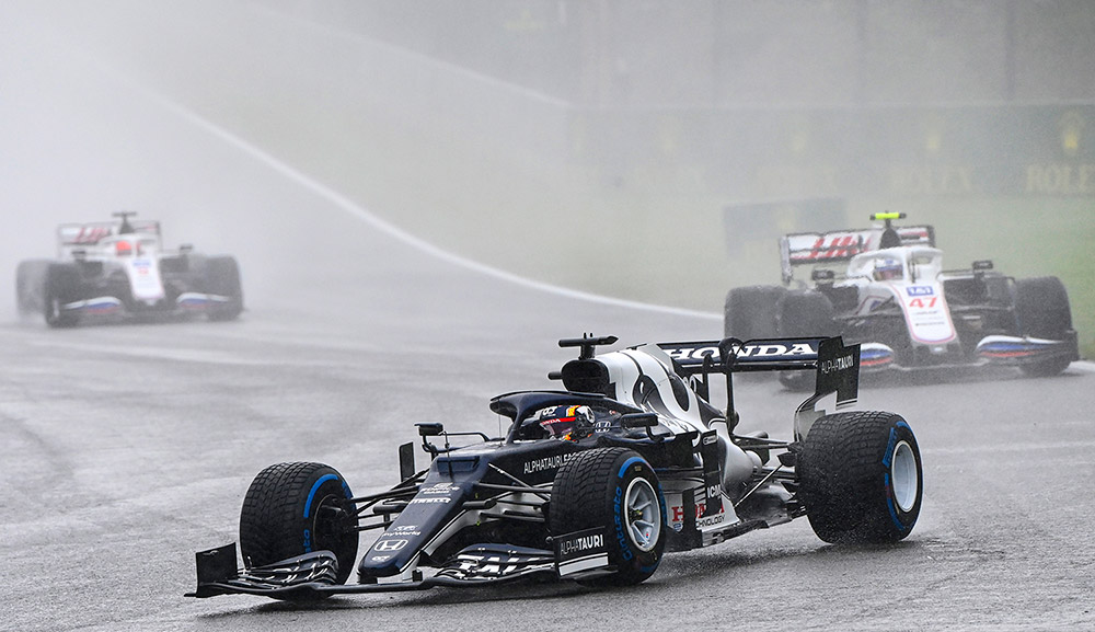 Max Verstappen Wins Rain-Shortened Belgium GP