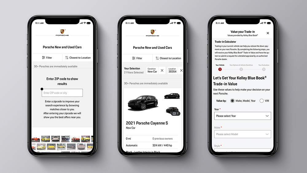 Porsche Finder U.S. Inventory
