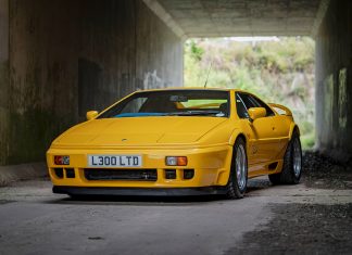 sextet of iconic and rare Lotus Esprit head for auction