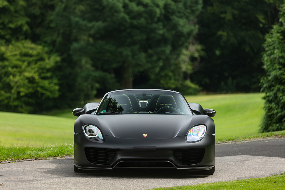 2015 Porsche 918 'Weissach' Spyder Offered at RM Sotheby's St. Moritz Auction