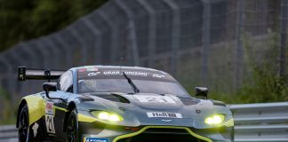 Aston Martin overall victory on the Nurburging Nordschleife