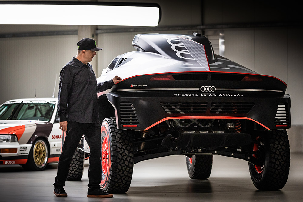 Audi and Ken Block Electric Mobility Collaboration