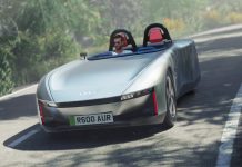 AURA Lightweight British Two-Seater Electric Sports Car