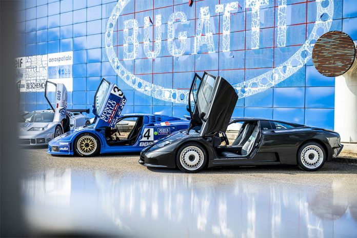Bugatti EB 110 Super Sports Car 30 Year Anniversary