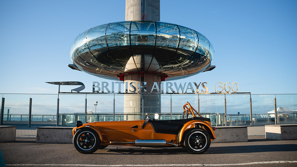 caterham-seven-170-british-airways-i360-pod-02 Caterham Seven 170 British Airways i360 Pod Pup-Up Dealership