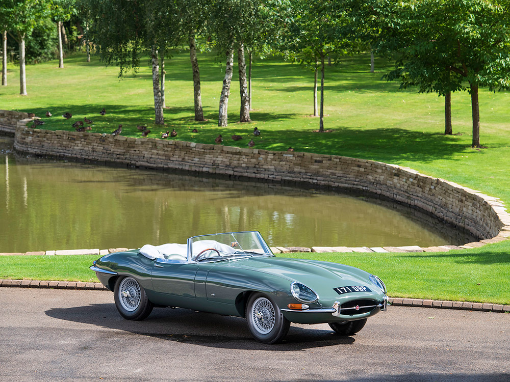 Jaguar E-type at Concours of Elegance