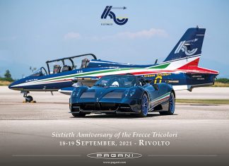 Pagani Automobili Frecce Tricolori Official Sponsor