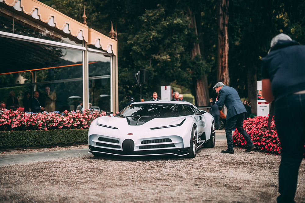 Bugatti Presents the Centodieci at Concorso d'Eleganza Villa d'Este 2021