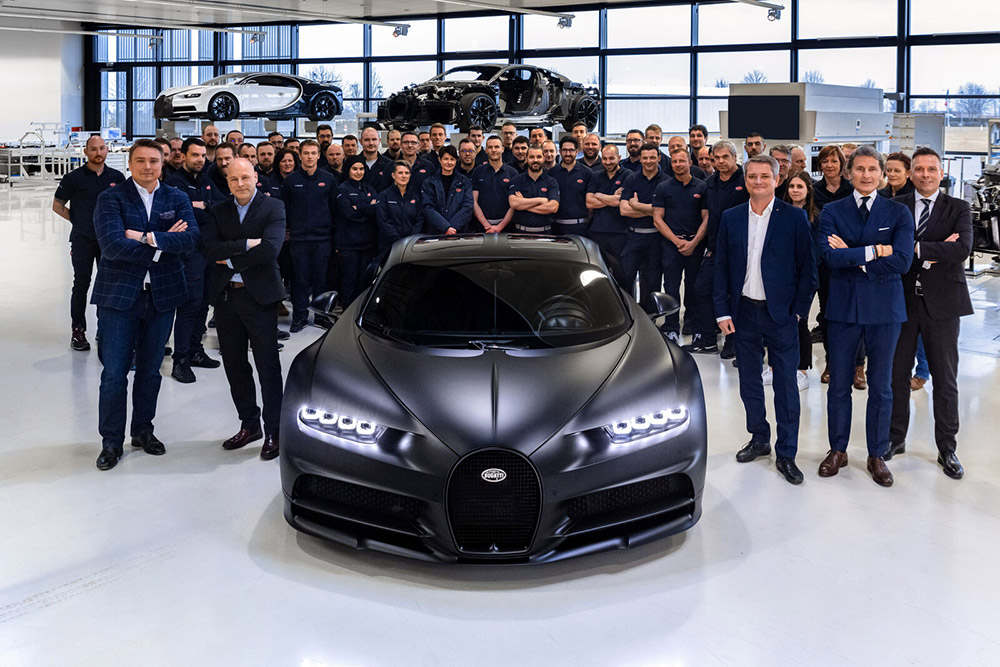 Bugatti Chiron Production Enters Final Phase