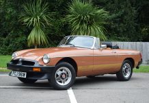 Limited Edition MGB Roadster Being Auctioned by Car & Classic