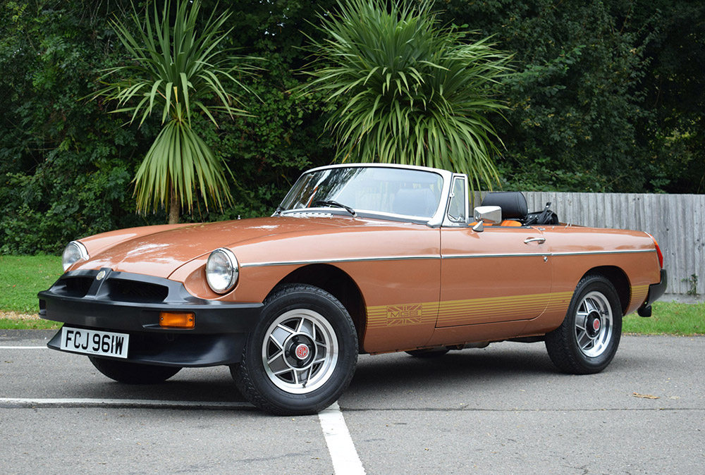 Limited Edition MGB Roadster Being Auctioned by Car & Classic