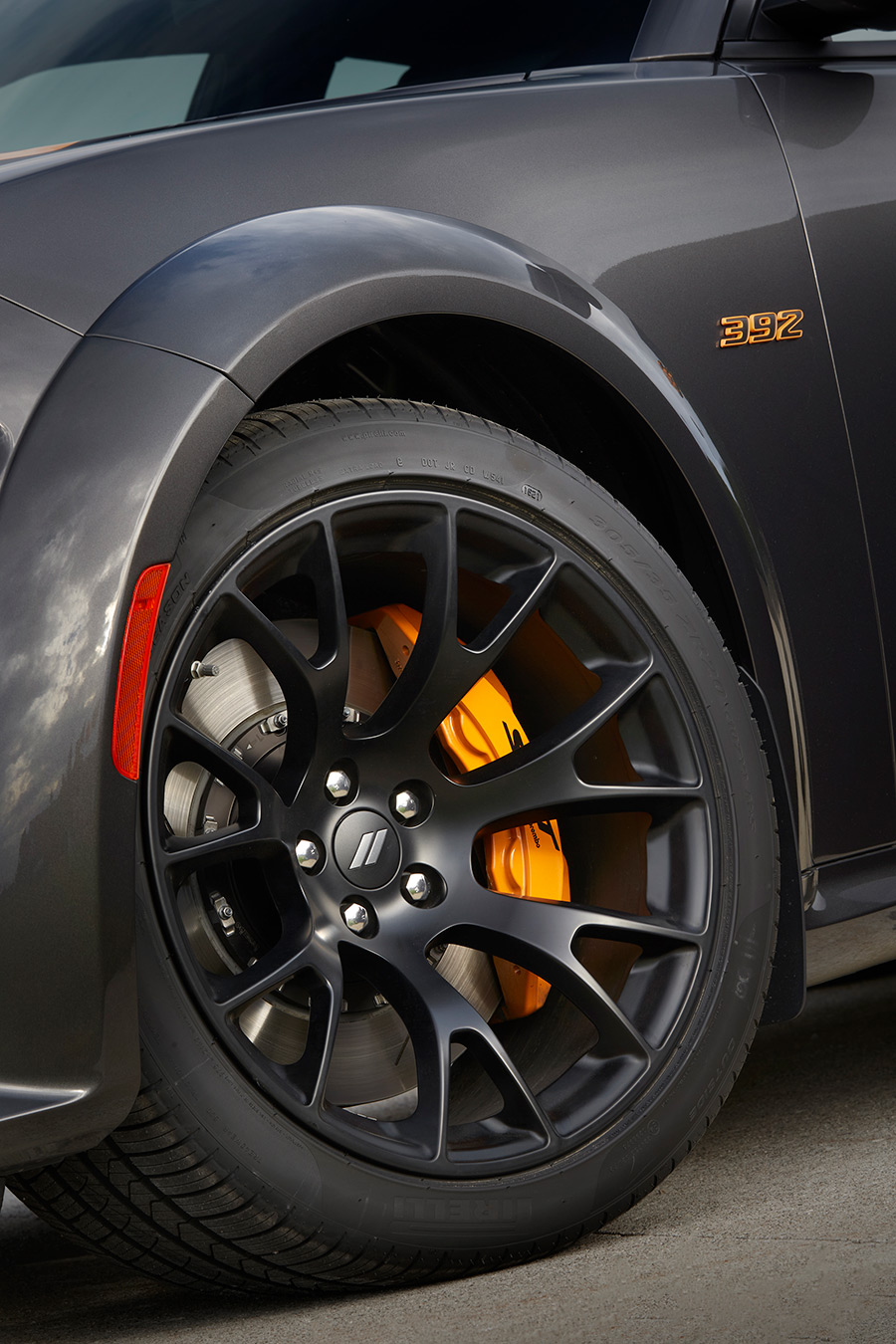 2022 Dodge Charger Challenger HEMI Orange SRT Black Package