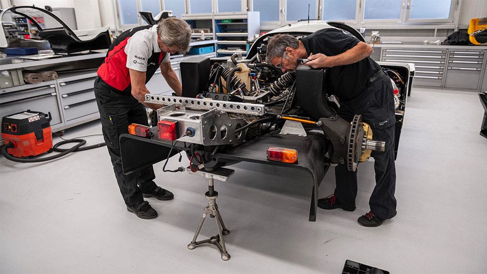 Hans Stuck Porsche 962 C Restored