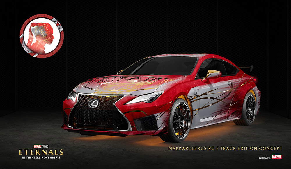Lexus reveals Marvel Studios’ Eternals vehicles
