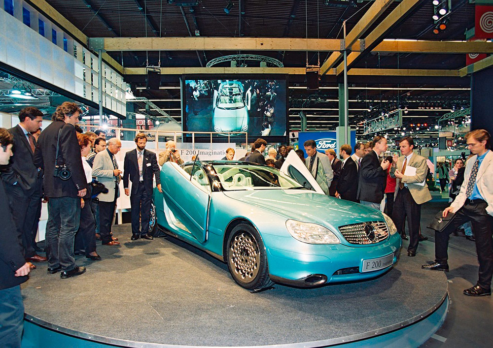 1996 Mercedes-Benz F 200 Imagination Futuristic Concept Car