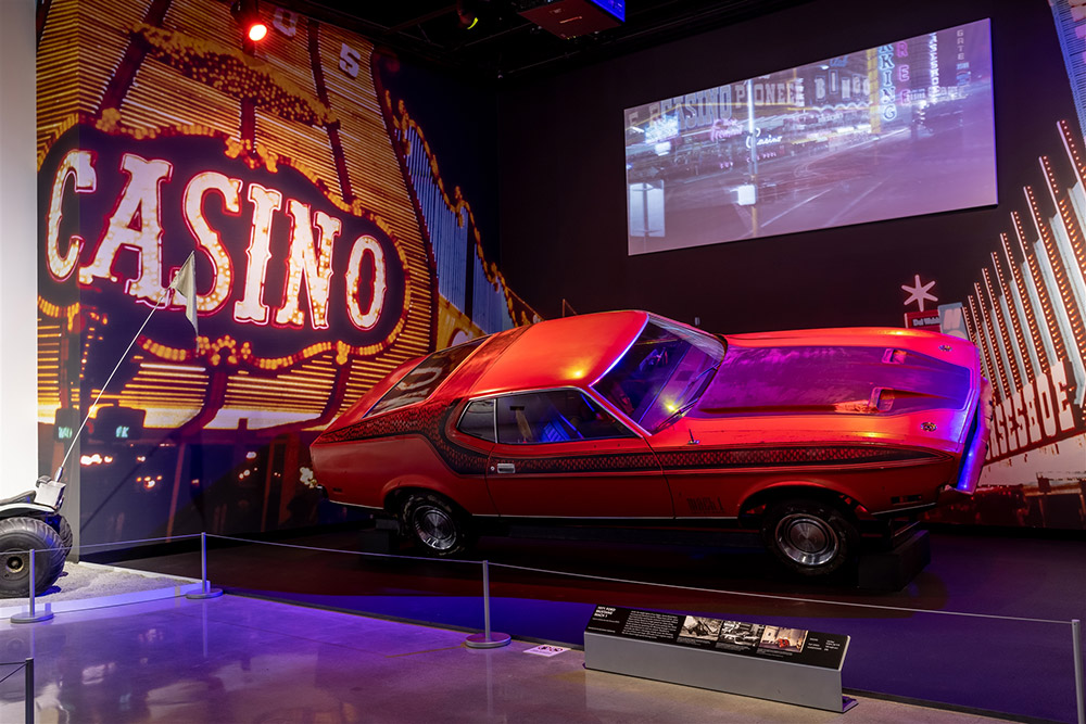 Petersen Automotive Museum James Bond prop and vehicle exhibit