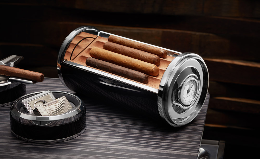Rolls-Royce Bespoke Whisky and Cigar Chest