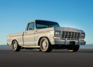 Ford Unveils All-Electric F-100 Eluminator Concept With EV Crate Motor Customers Can Now Buy Electric Ford-F-100 Eluminator EV Truck Concept at SEMA Show