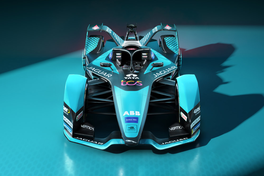 Jaguar I-TYPE 5 Formula E race car revealed