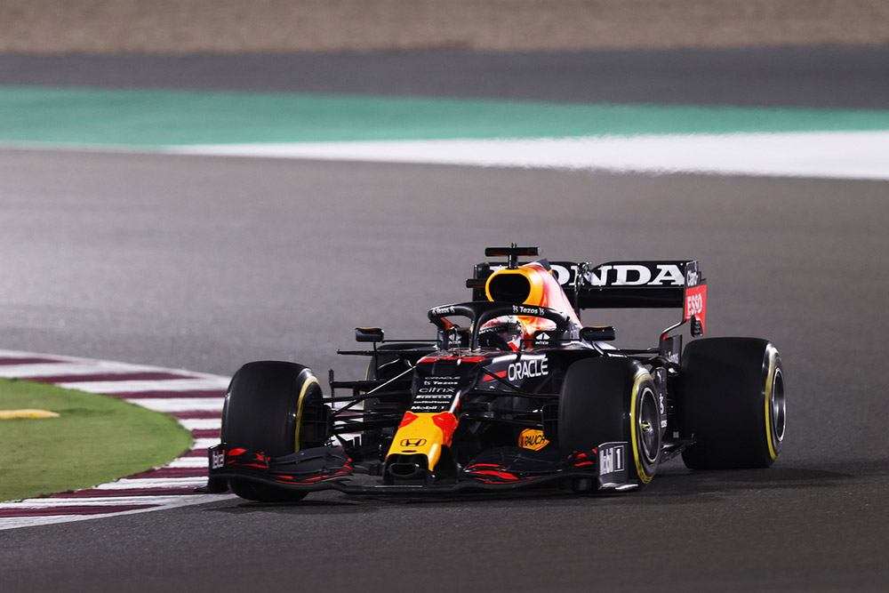 Honda’s Max Verstappen Maintains F1 Lead in Qatar