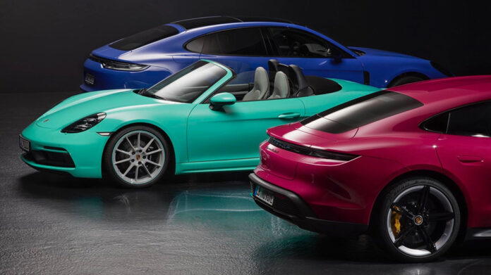 Porsche Paint to Sample Historic Colors