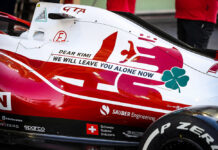 Alfa Romeo F1 Team Livery Abu Dhabi GP