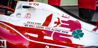 Alfa Romeo F1 Team Livery Abu Dhabi GP