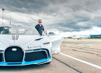 Bugatti Test Driver Steve Jenny