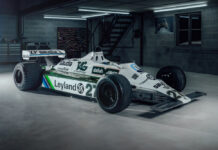 Fifteen Eleven restores iconic Williams FW07/04 Formula 1 racing car