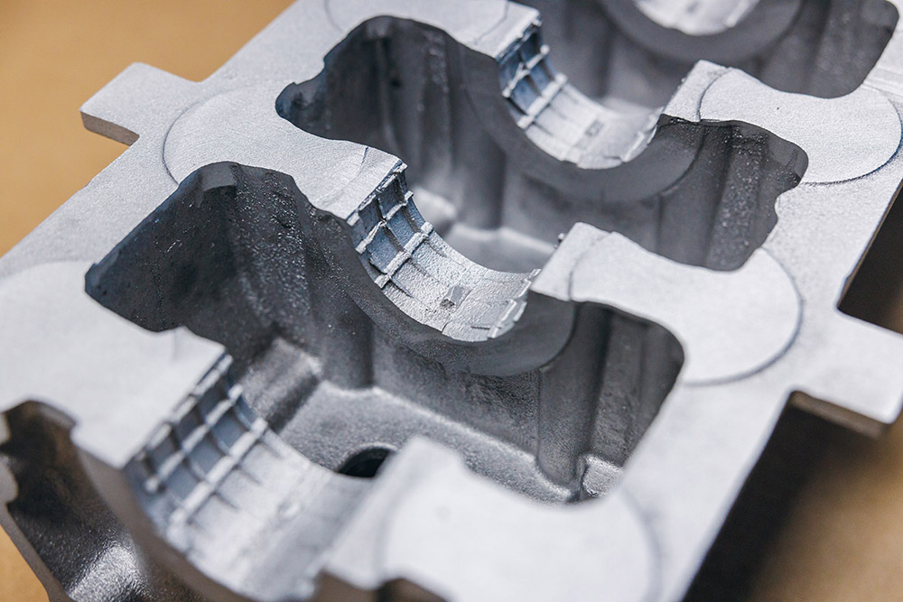 First casting for GTO Engineering's Squalo V12 engine