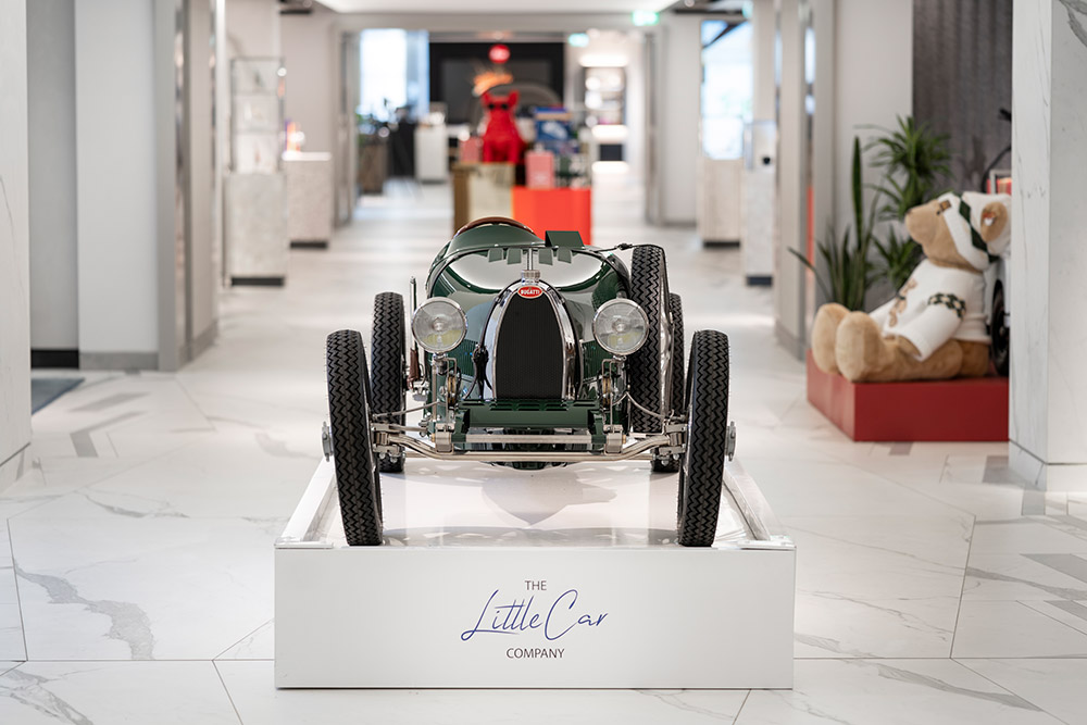 Harrods Bugatti Baby II Display
