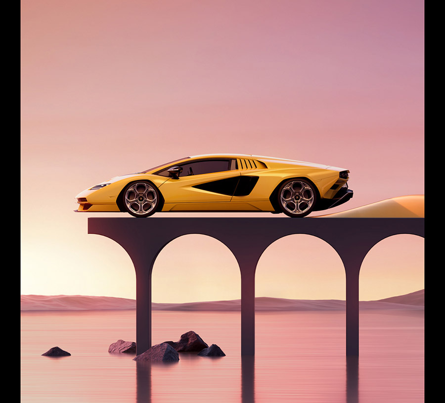 Lamborghini Countach LPI 800-4 Posters