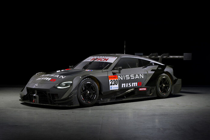 Nissan and NISMO unveil Nissan Z GT500 race car